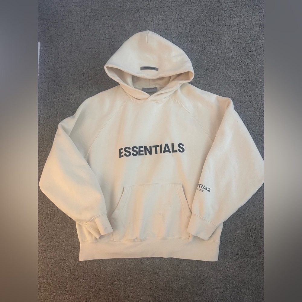 fear of god essentials hoodie